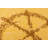 Golden Beige Abstract 5X7 Machine-Made Modern Rug