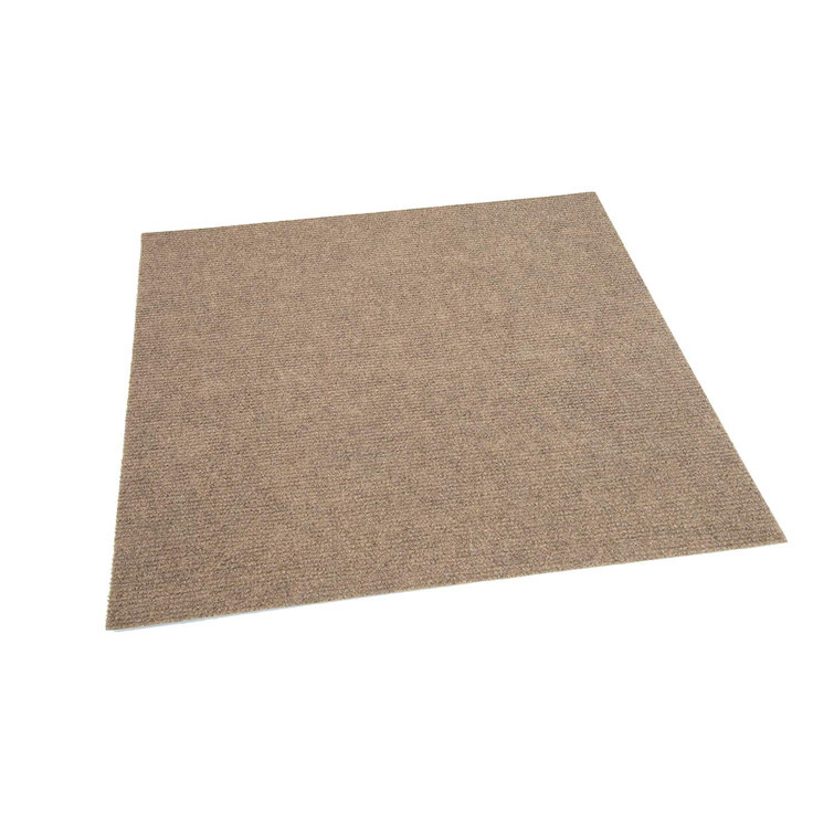 18'' W x 18'' L Level Loop Peel & Stick Polyester Carpet Tile