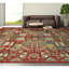 Tapis rouille de haute qualité noué à la main