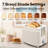 2 Slice Stainless Steel Toaster,Lcd Display,Touch Button ,1.13" Wide Slot-106586432