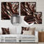 Glam Abstract Wall Decor on Metal-317992820
