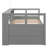 Twin XL Wood Daybed with Two Trundles, Three Storage Cubbies, Free Light, and USB Charging Design for Versatile Living Spaces-652086723