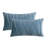 Throw Velvet Cross Lines Rectangular Cushion Cover-183763997