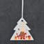 The Seasonal Aisle Festive Gonk With Presents Tree Shaped Ceramic Ornament