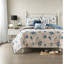 Ensembles de literie haut de gamme de qualité supérieure, microfibre de polyester, style bleu moderne pour la maison
