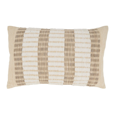 Anara 100% Cotton Lumbar Rectangular Pillow Cover
