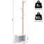 Fardows Freestanding 6 - Hook Coat Rack