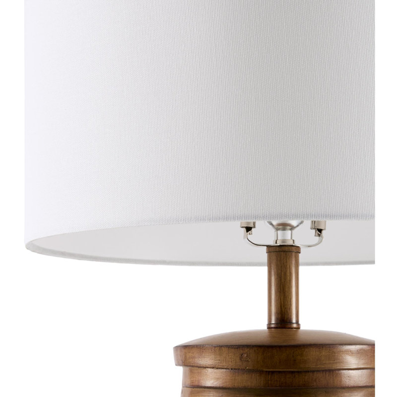 Alcantar Table Lamp, Brown