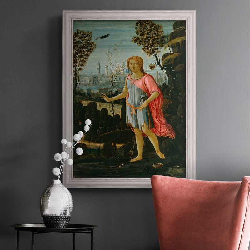 Saint John the Baptist - reproduction de cadre photo, H 36 po x l 24 po x P 2,5 po