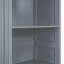 Grand lit escamotable mural avec tablettes, gris-1286113819-1286113814