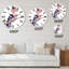 Horloge murale rétro sur une branche-60328817