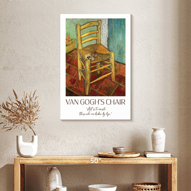 Affiche de l'exposition Chair Van Gogh, H 36 po x l 24 po