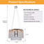 Lustre - cristal de style moderne