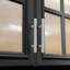 Poignées d'armoire en acier inoxydable nickel brossé de 3-3 / 4 po (96 mm) de centre à centre Probrico-119832950-119832954