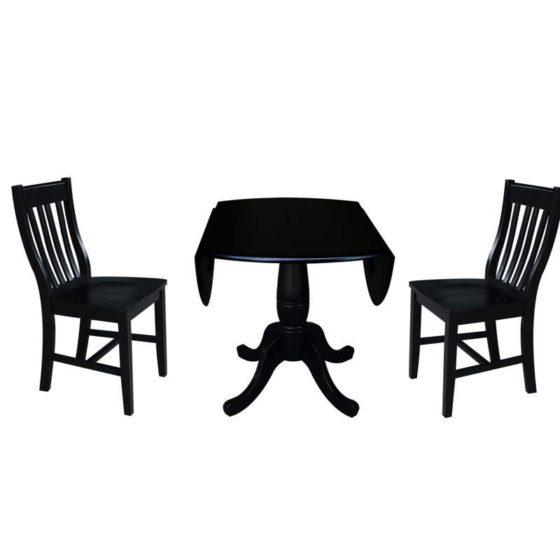 Ensemble de salle à manger Hesston, Noir