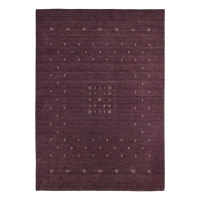 Simi Hand-Woven Geometric Cotton Wool Rug