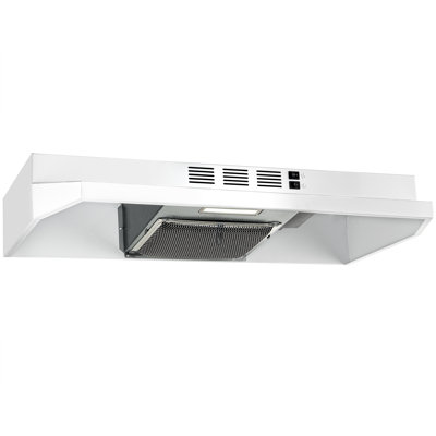 36-in White Under Cabinet Range Hood With Charcoal Filter -  AKDY, RH0331W