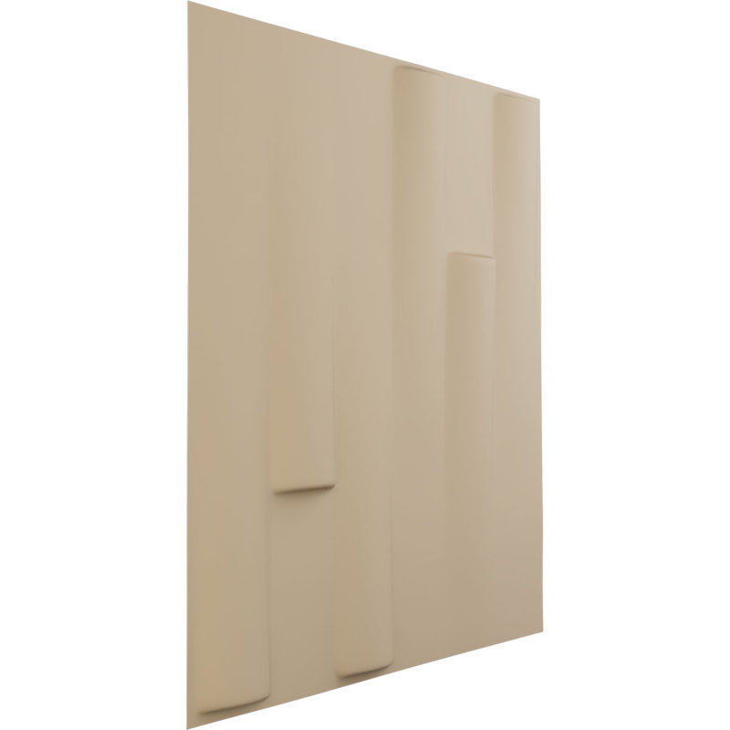 Panneau mural décoratif 3D Hamilton EnduraWall, Beige fumé satiné UltraCover