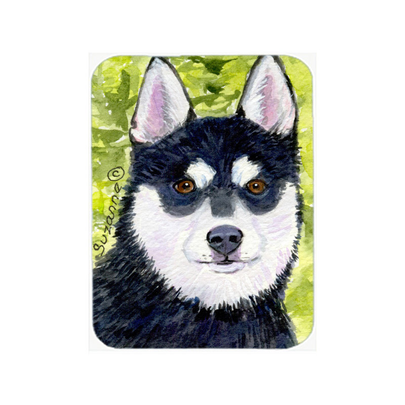 Caroline's Treasures Klee Kai Glass Cutting Board