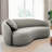 Grimsby Mid-Century Modern Japandi Style Curvy Sofa-372254547