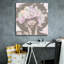 Épopée Graffiti «Floral Crown 1» par Stellar Design Studio, art mural sur toile, 26 po x 26 po