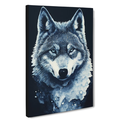 Winter Wolf Art No.1 - Wall Art