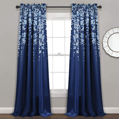 Paire de rideaux Weeping Flower