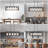 Xandrea 5 - Light Black/Brown Kitchen Island Pendant
