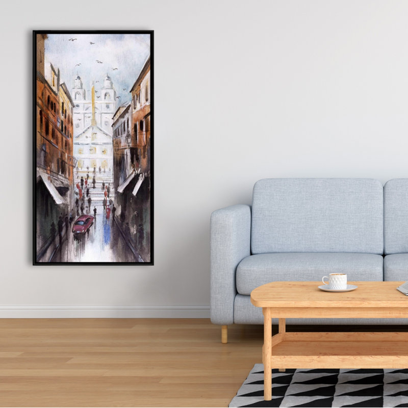 Historic place - 24"x48" Framed canvas