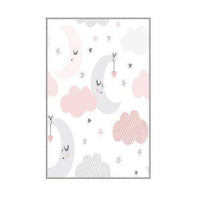 Elegant Hall Carpet, 3D Digital Print Design, 3.9 x 4.9 ft | 100% Polyester, Antibacterial, Non-Slip PVC Dot Underside, Pile Height: 0.04 in, Machine Washable, Perfect for Living Room & Entryway Decor