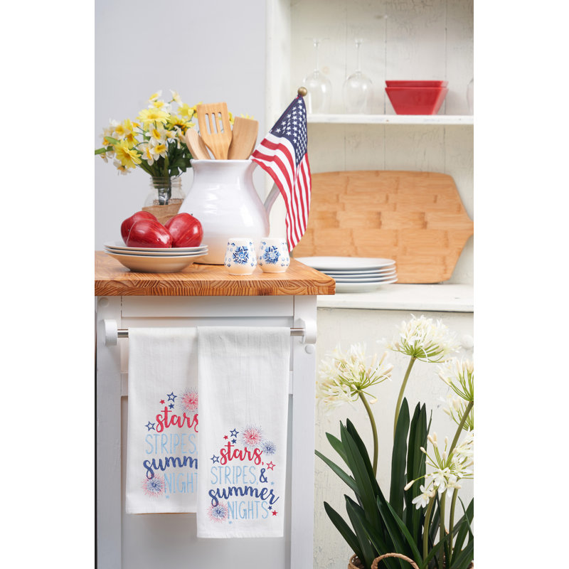 Serviette de cuisine Star Stripes & Summer Nights
