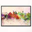 « memphis horizon », peinture sur toile encadrée-26661624