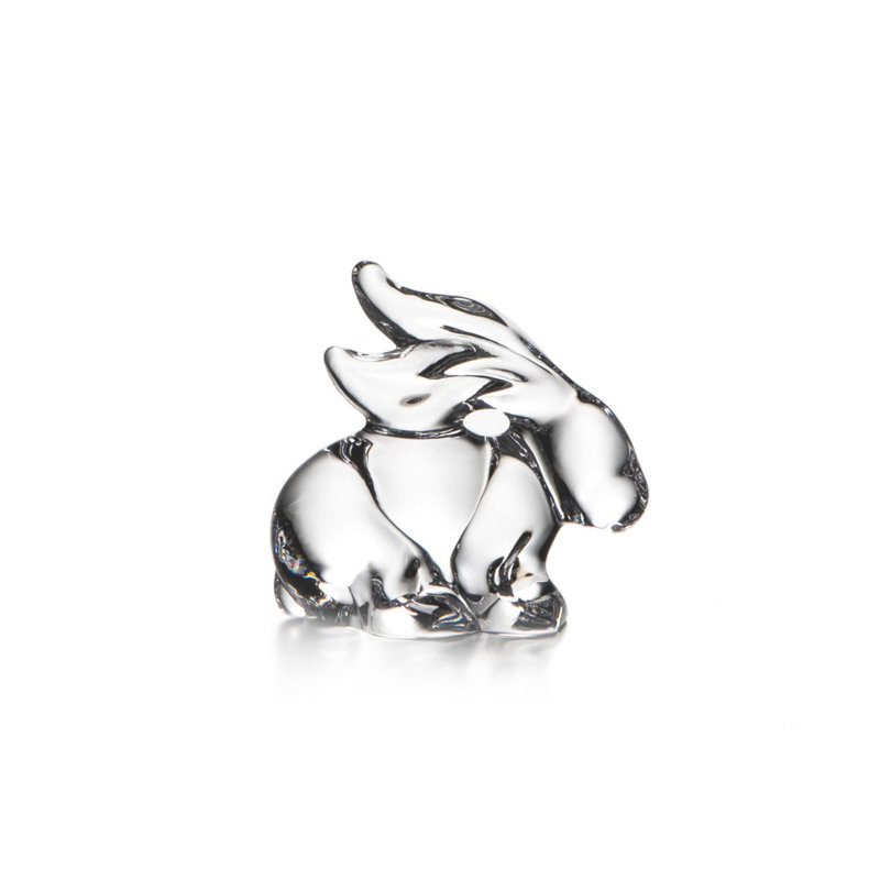 Handmade Glass Rabbit Figurine