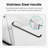 44"-48"W*72" H Semi-Frameless Double Sliding Shower Door, Shower Door, 1/4" (6Mm) Thick SGCC Tempered Glass Door-118574611