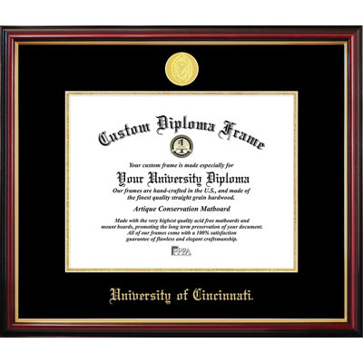 Cadre de petit diplôme de l'Université de Cincinnati