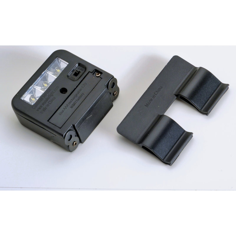 Ensemble de lumières DEL intégrées noires Vanesa