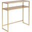 Console Loft Gold 85x80cm