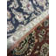 Gramercy Wool Oriental Area Rug in Rust/Navy