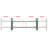 Firestone Adjustable Security Grille for Windows with 2 Crossbars