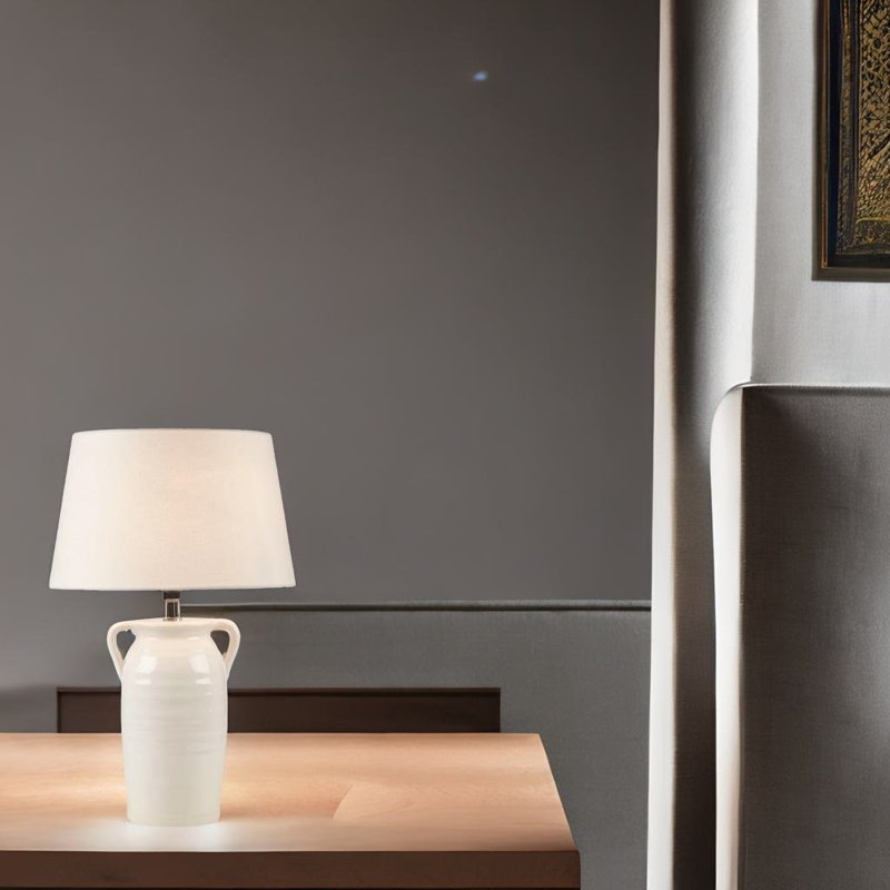 Lampe de table en céramique Bovary