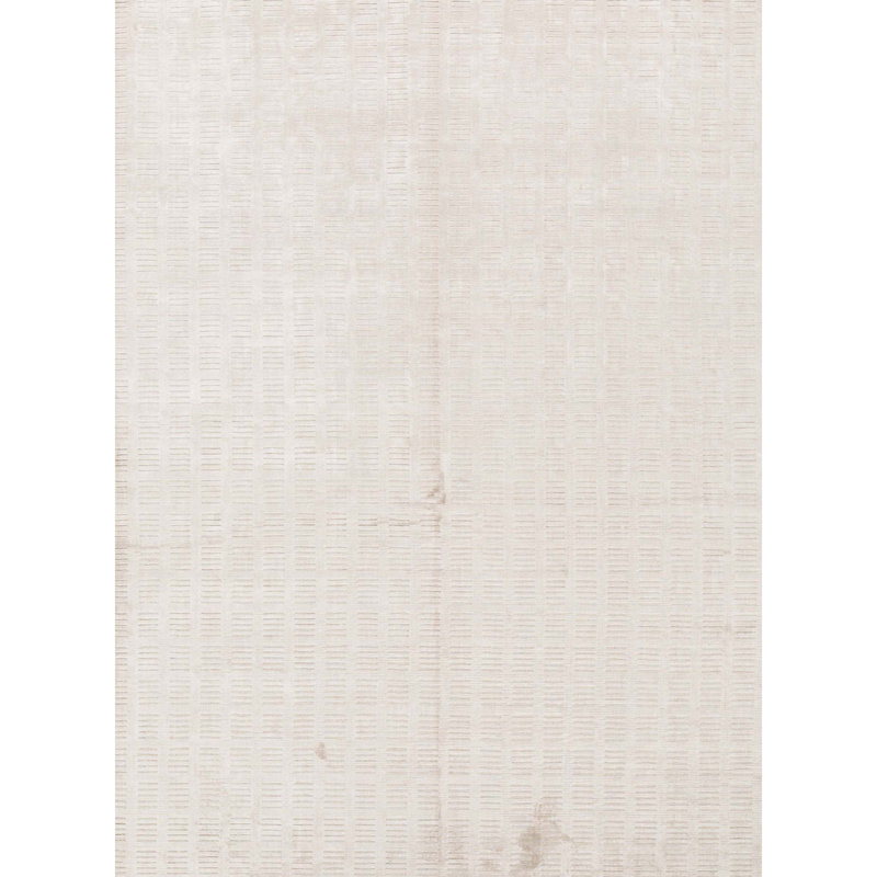 Striped Area Rug in Ivory, Rectangle 5'11" x 8'11"