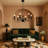 Adjustable Height Candle/Traditional Style Chandelier