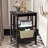 3-Tier Wooden End Table with Side Bars-1396702398