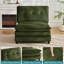 Fauteuil d'appoint sans accoudoirs en chenille Moderm-2057792107