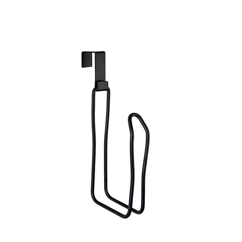 Porte-rouleau de papier hygiénique et réserve, Noir