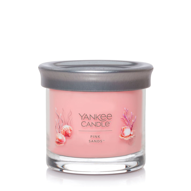 Signature Pink Sands Scented Candle, 4 oz Small Tumbler
