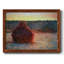 «Grainstack at Sunset, Winter, 1890» par J Paul - reproduction d'art sur toile simple-165626891-165626895