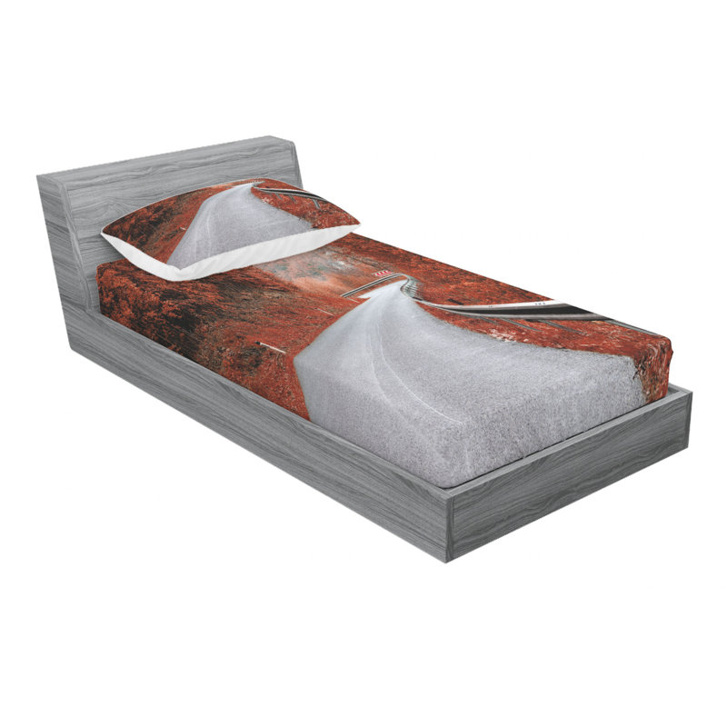 Microfiber Sheet Set, Twin XL Sheet Set with Fitted Sheet