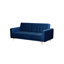 Ghislain 3 Seater Velvet Sleeper