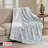 Hunter Reversible Plaid Plush Throw Blankets-120240384